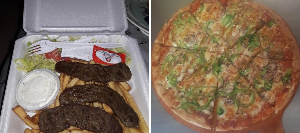 Burlington House of Pizza Menu